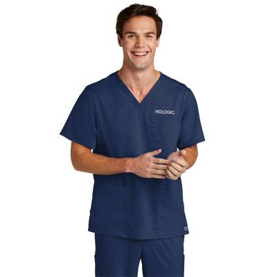 WonderWink&reg; Men's Premiere Flex&trade; V-Neck Top-01