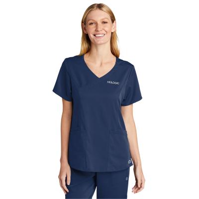 WonderWink&reg; Women&rsquo;s Premiere Flex&trade; Mock Wrap Top-05