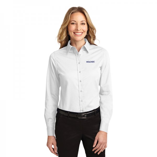 Port Authority Ladies Long Sleeve Easy Care Shirt-0000